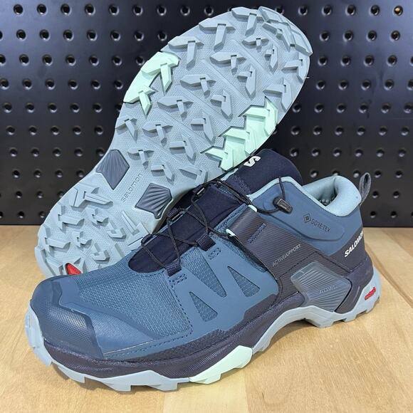 Salomon X Ultra 4 W Blue Sneakers - Picture 6 of 6